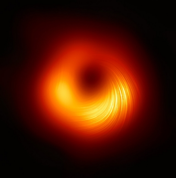 buco nero m87 campi magnetici